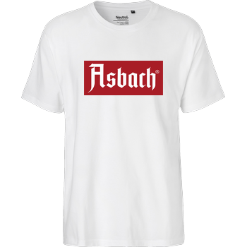 Asbach® - Box Logo Fairtrade T-Shirt - white