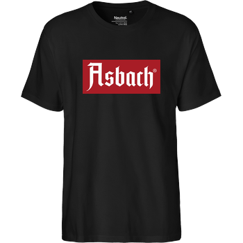 Asbach® - Box Logo Fairtrade T-Shirt - black