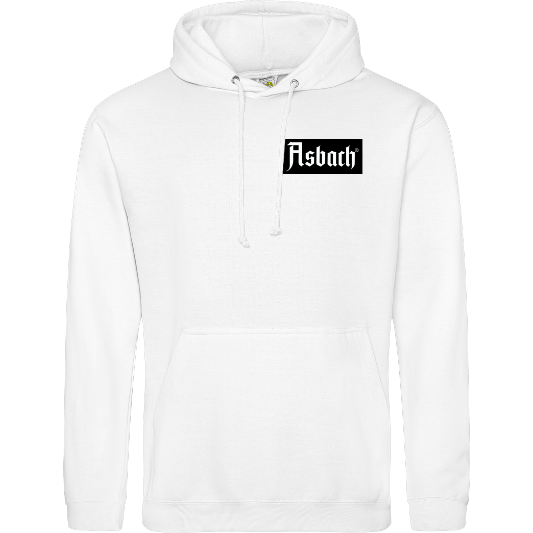 Asbach Asbach® - Box Logo small Sweatshirt JH Hoodie - Weiß