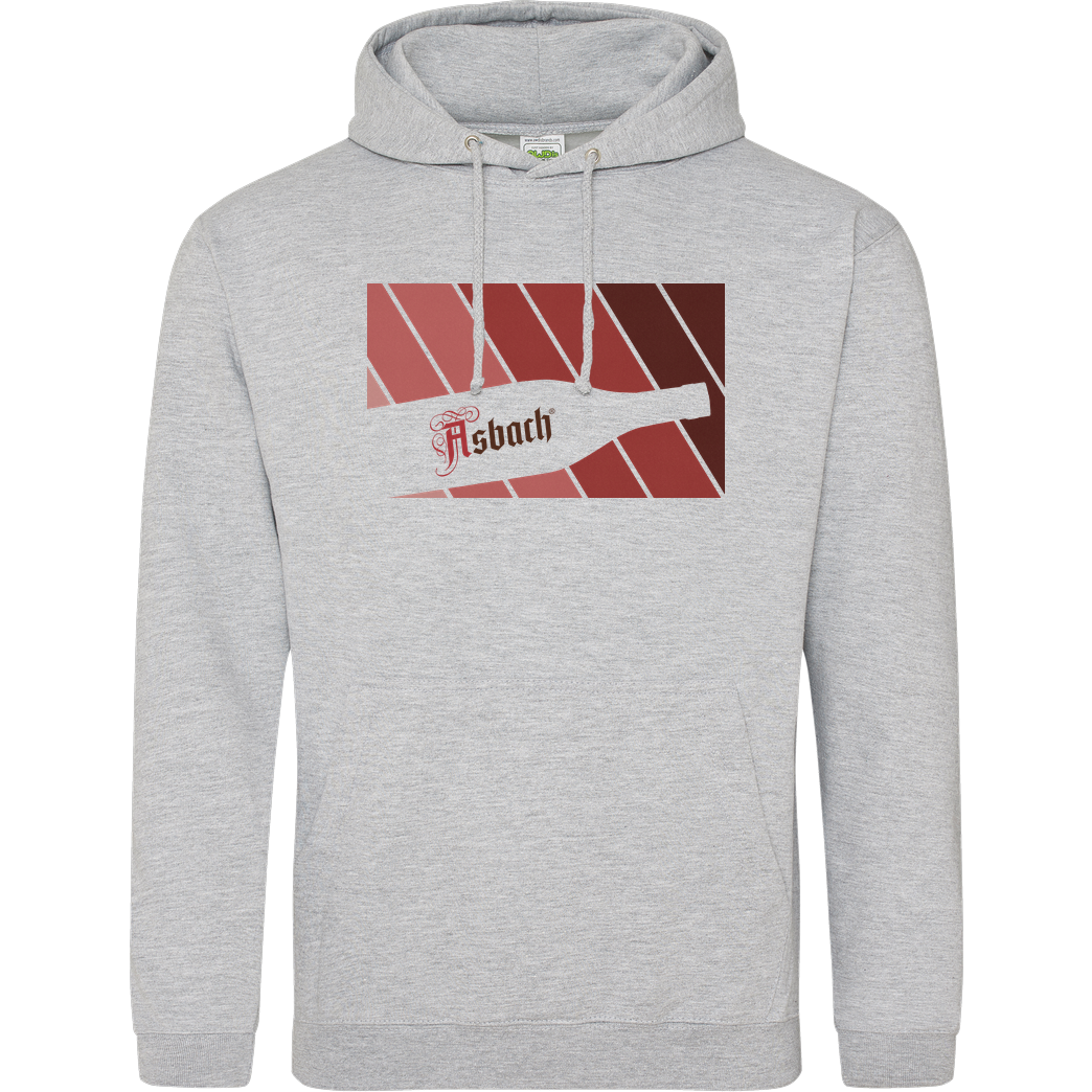 Asbach Asbach® - Colours Red Sweatshirt JH Hoodie - Heather Grey