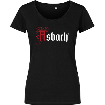 Asbach® - Logo Girlshirt schwarz