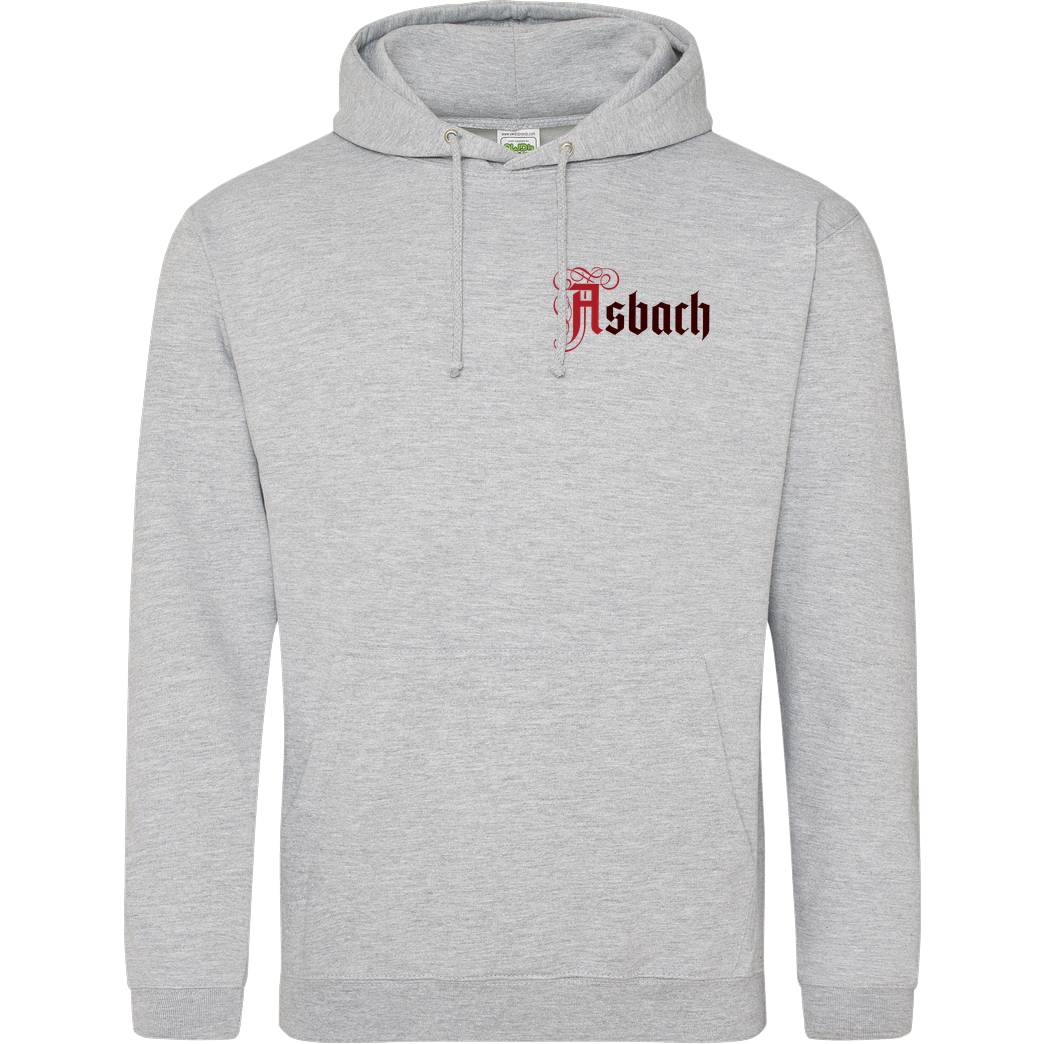 Asbach Asbach® - Logo small Sweatshirt JH Hoodie - Heather Grey