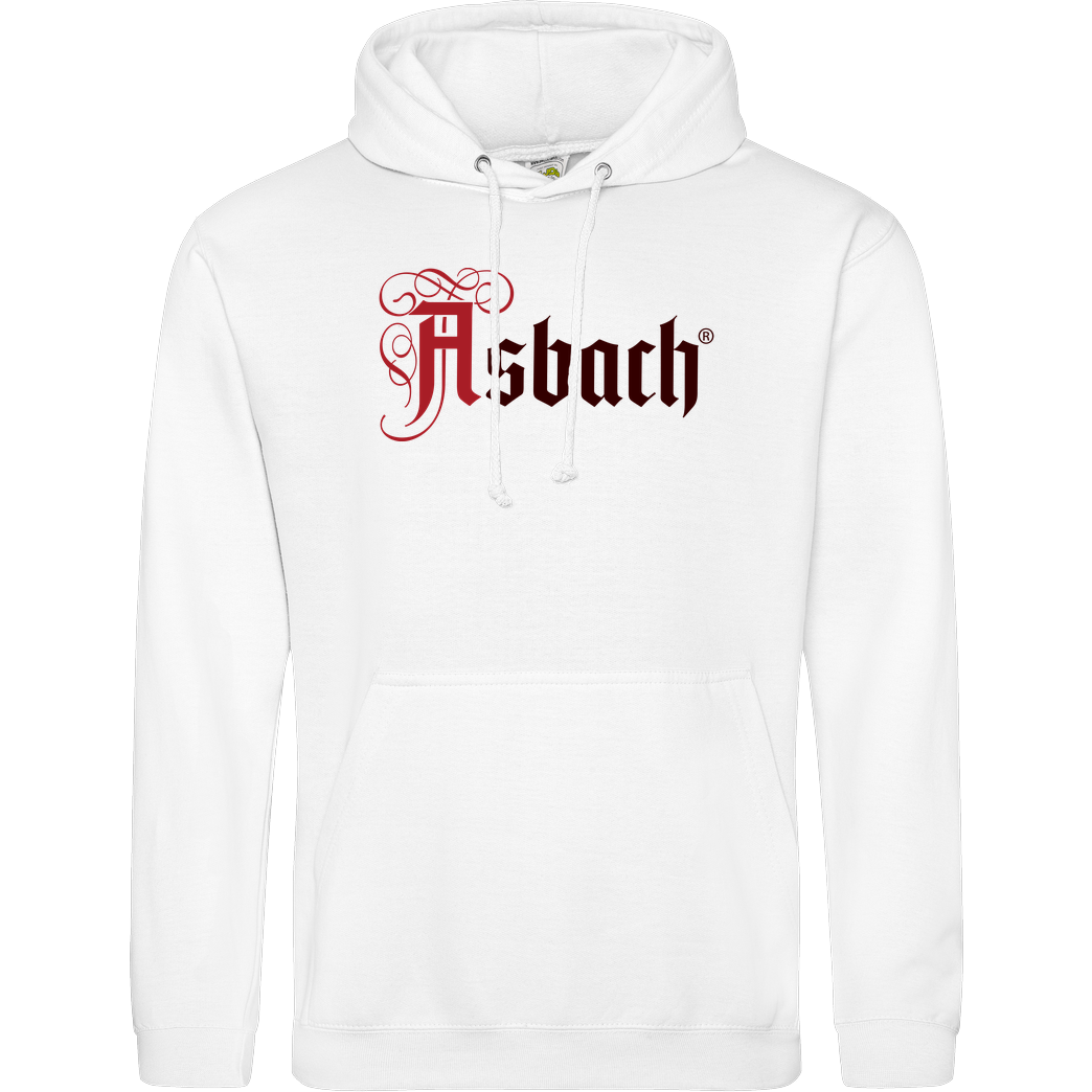 Asbach Asbach® - Logo Sweatshirt JH Hoodie - Weiß