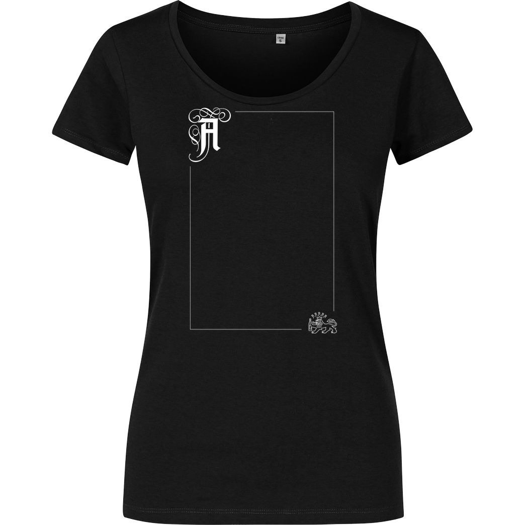 Asbach Asbach® - Rahmen T-Shirt Girlshirt schwarz
