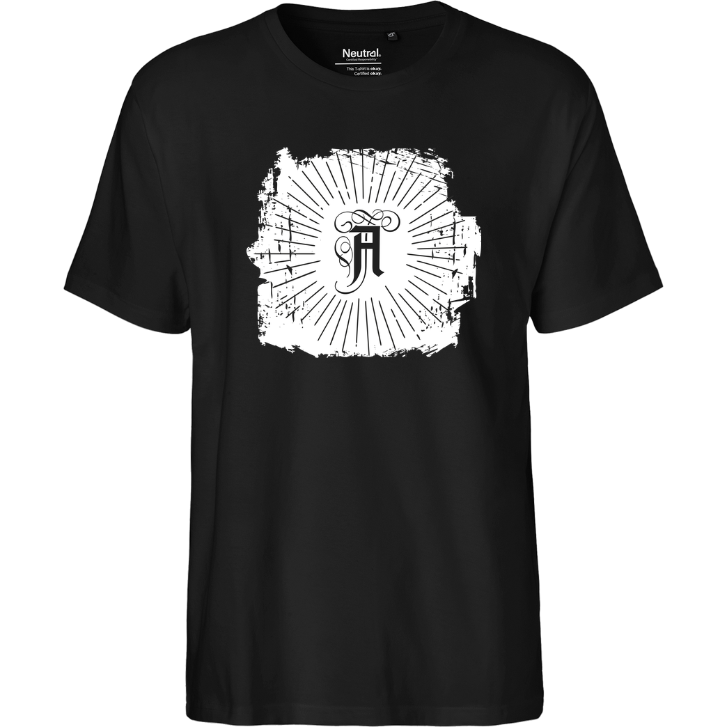 Asbach Asbach® - Strahlen T-Shirt Fairtrade T-Shirt - black